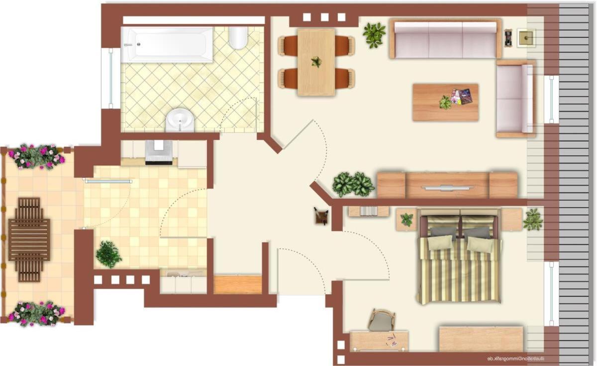 Seegras Apartment *